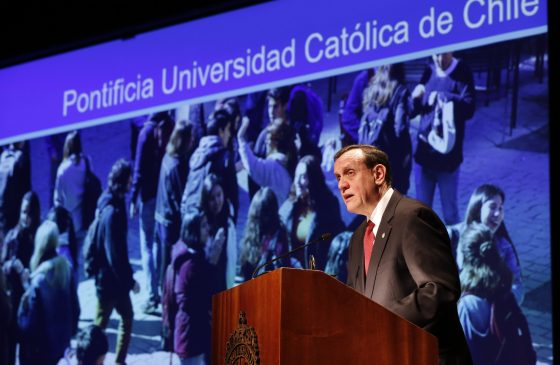 Rector Sánchez: “Aspiramos a formar personas íntegras, ciudadanos involucrados con el desarrollo del país, con una mirada de bien común”