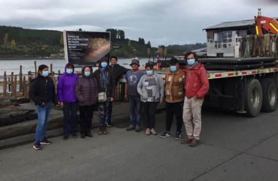 Constructores Civiles UC cumplen cruzada solidaria y entregan aportes a vecinos de Chiloé