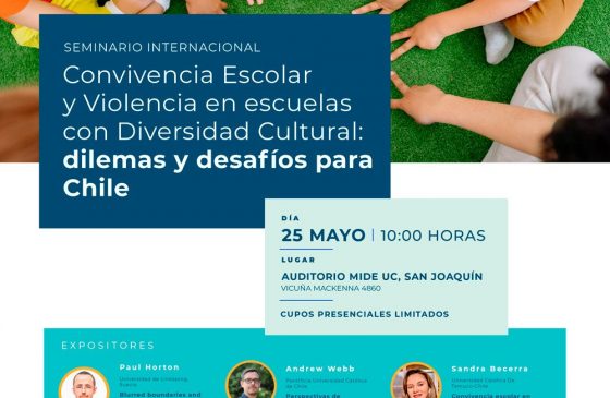 Seminario: Convivencia Escolar y Violencia de Escuelas con Diversidad Cultural: Dilemas y Desafíos para Chil
