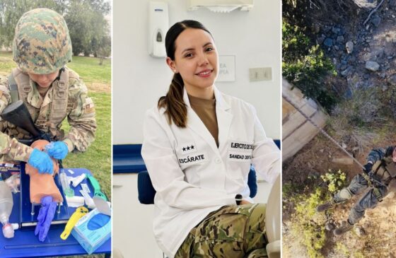 Francisca Escárate, la alumni de Odontología UC que lidera al interior del Ejército