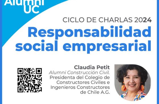 Charla «Responsabilidad social empresarial» – Alumni Claudia Petit