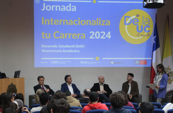 Alumni de distintos lugares del mundo formaron parte de la Jornada Internacionaliza tu carrera UC 2024