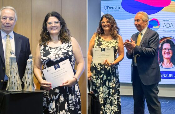 Decana y exalumna de Ingeniería UC, Loreto Valenzuela, recibe Premio Ada Byron Chile 2024