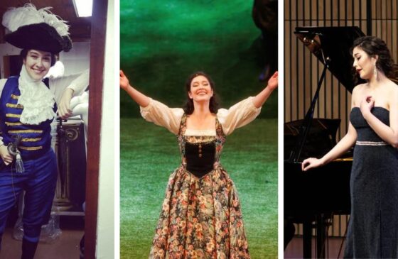 Vanessa Rojas, exalumna de Música UC, soprano que interpreta a protagonista en La Novicia Rebelde