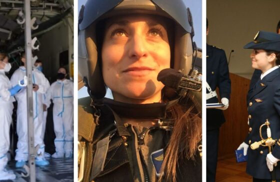 María de los Ángeles Henríquez, enfermera UC y comandante de Escuadrilla de la FACH