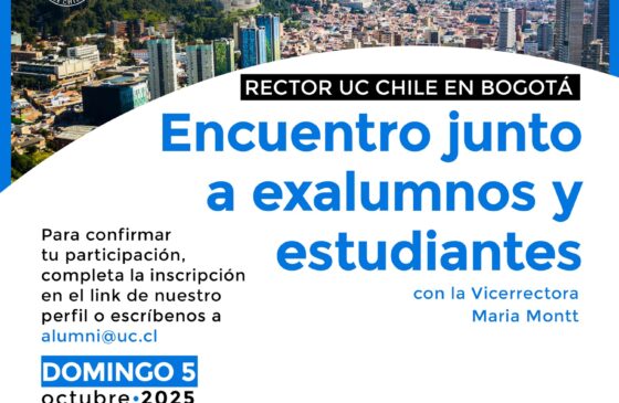 Encuentro Rector UC, exalumnos y estudiantes en Bogotá, Colombia
