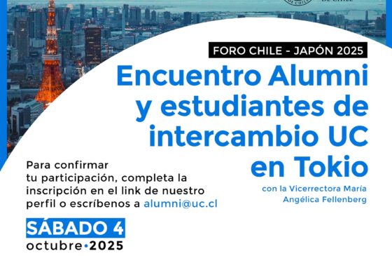 Encuentro exalumnos y estudiantes de intercambio UC en Tokio, Japón