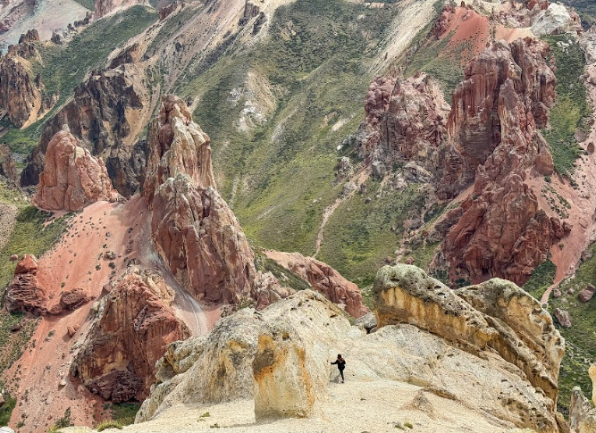Una de las fotografías inéditas del exalumno UC Alex Strodthoff, de su nuevo libro, corresponde a un registro de la Reserva Nacional Jeinimeni.