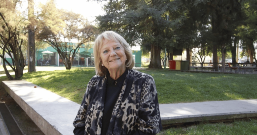 Fotografía de Gloria Montenegro en Campus San Joaquín